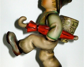 Hummel 79 – Globe Trotter – TMK1, 5.25 inches tall, U.S. Zone Germany, 1946-1948.