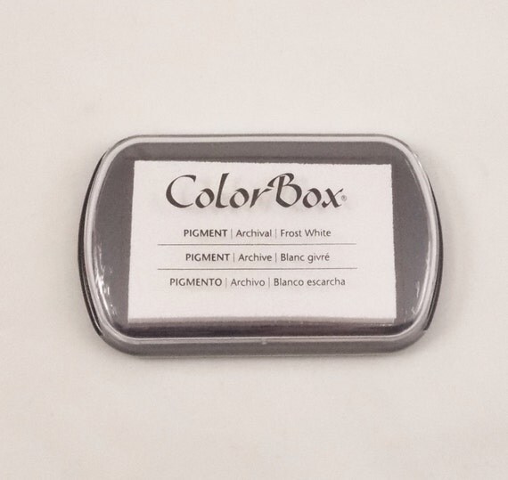 colorbox white ink pad