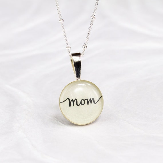 Mom Necklace Mother Jewelry Sterling Silver New Mom Gift