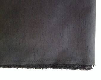 Silk - Taffeta 2 1/8 yd (76") x 43" Black