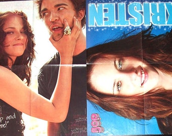 KRISTEN STEWART ~ Twilight Saga, New Moon, Eclipse, Breaking Dawn, Bella Swan ~ Color Centerfolds, Posters for Scrapbooking