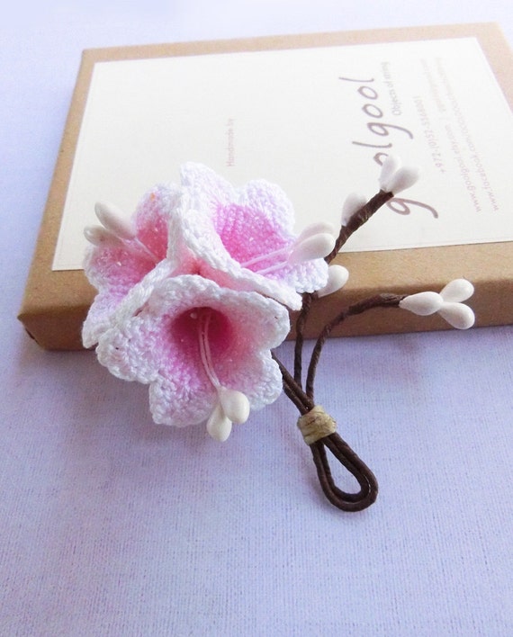 bag crochet wedding pattern gift gift her. wedding Crochet ideas Bell flower for Pattern, Campanula