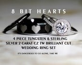 Legend of zelda wedding ring set