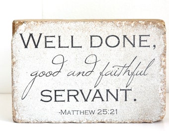 Image result for well done good and faithful servant