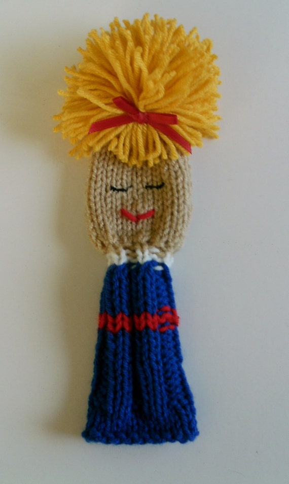 KNITTING PATTERN Golf Club Cover Shes a Lady