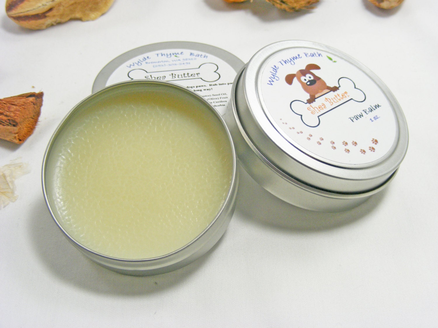 Shea Butter Paw Balm Foot Pad & Nose Balm for Dogs