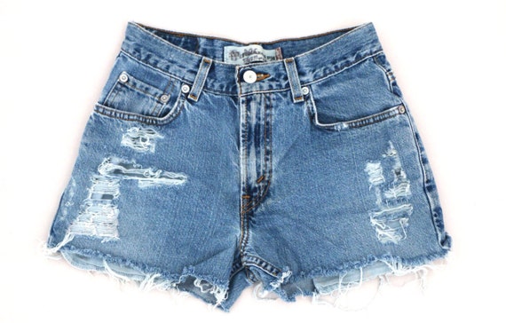 Items similar to DISTRESSED to the MAX High Waisted Levi wrangler gap ...