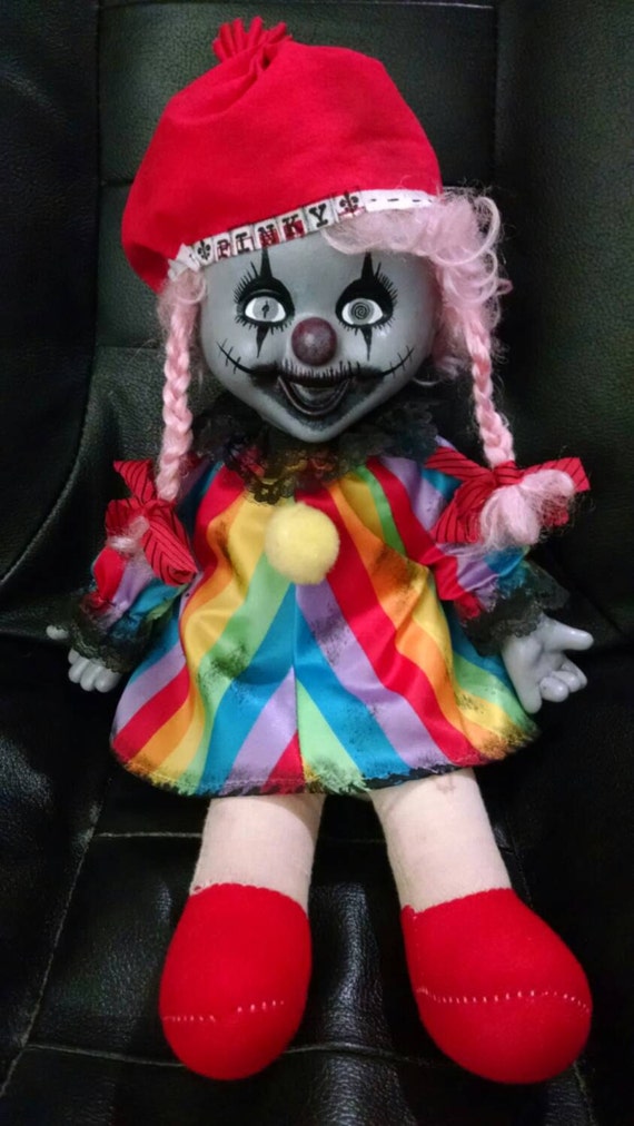 evil clown dolls