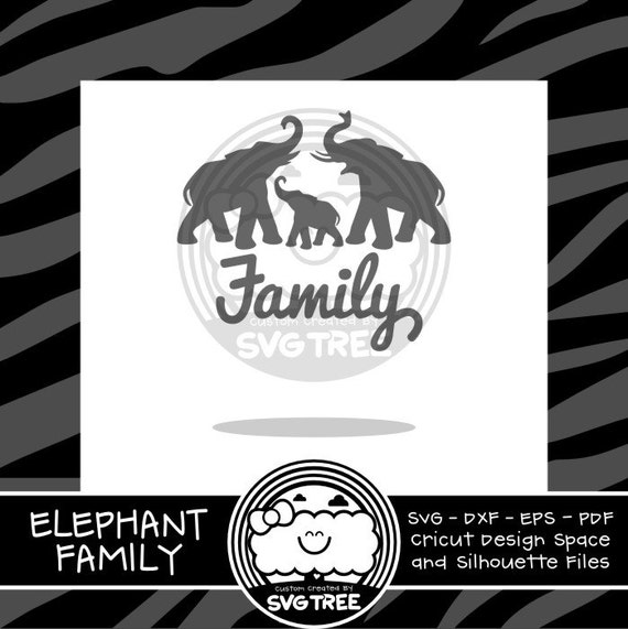 Download Elephants Elephant Family Love SVG DXF EPS Cricut by SVGTREE