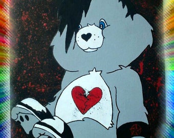 emo care bear