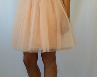 PHY-A0105 BLACK TULLE SKIRT