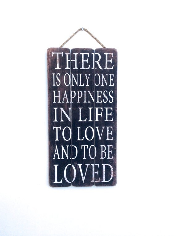Items similar to Wooden Signs with Quotes, Inspirational Quote, Wall