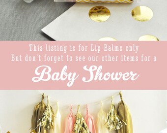 Pink and Gold Baby Shower Favors - Baby Girl Party Favors Teen - Princess Baby Shower Ideas Pink and Gold Party Favors (EB3031FB) set of 16|
