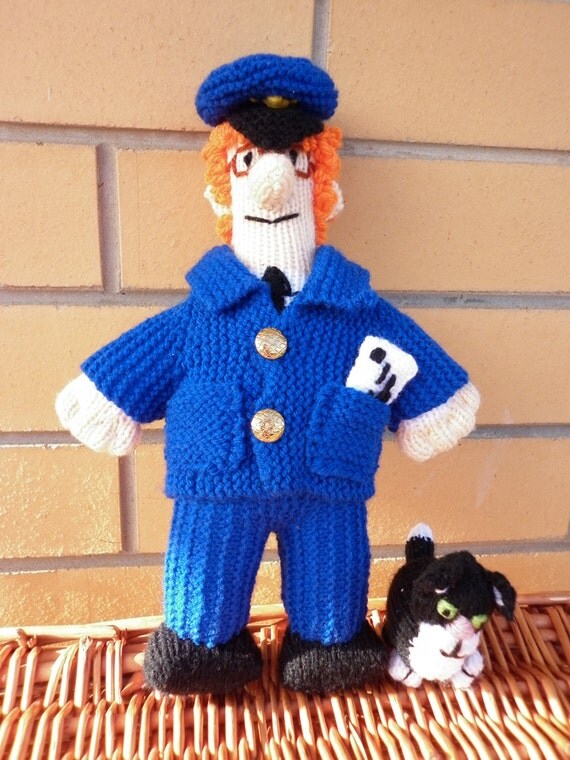 postman pat cat soft toy