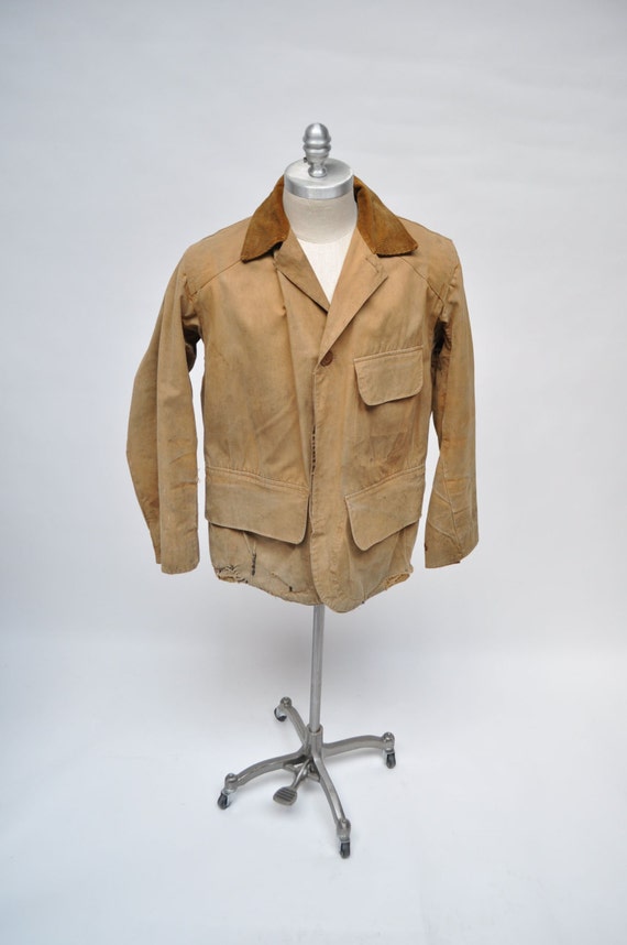 vintage hunting jacket shooting 1930s DUX BAK by goodbyeheart