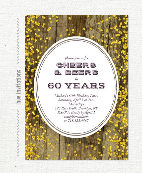 60 Years Invitation 5