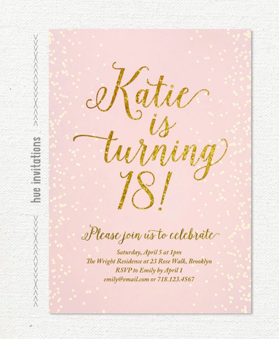 pink-gold-glitter-18th-birthday-invitation-for-girl-modern