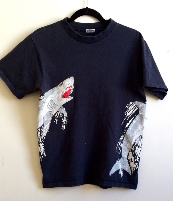 Shark Bite T-Shirt by Slumgull on Etsy