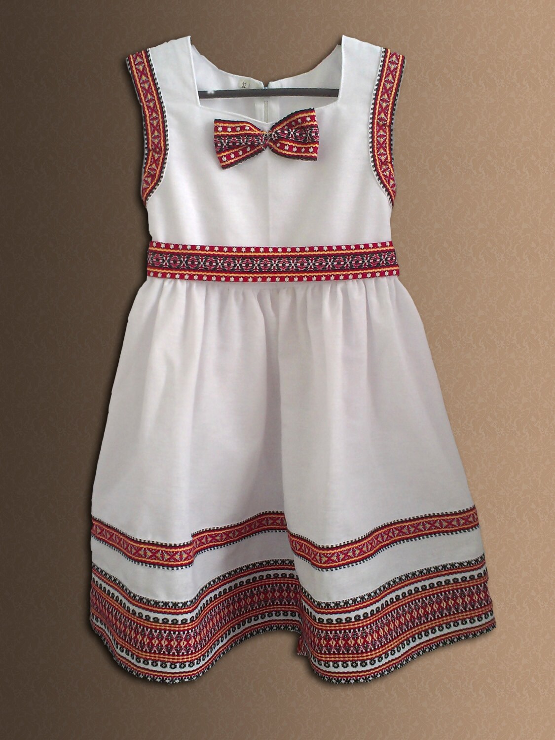 Ukrainian Embroidered Dress for girls Ukrainian clothing Folk