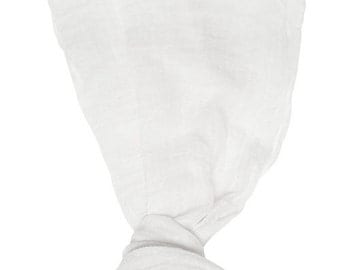 White Linen Scarf - Natural Linen - Flax linen scarves