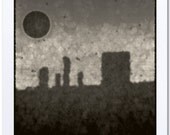 Abstract Landscape, Abstract Wall Art "Joshua Tree" Landscape Print Art, Modern Art Print, Giclee Print Art, Landscape Art, Home decor