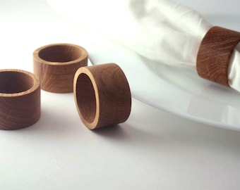 Wooden Napkin Rings (4)
