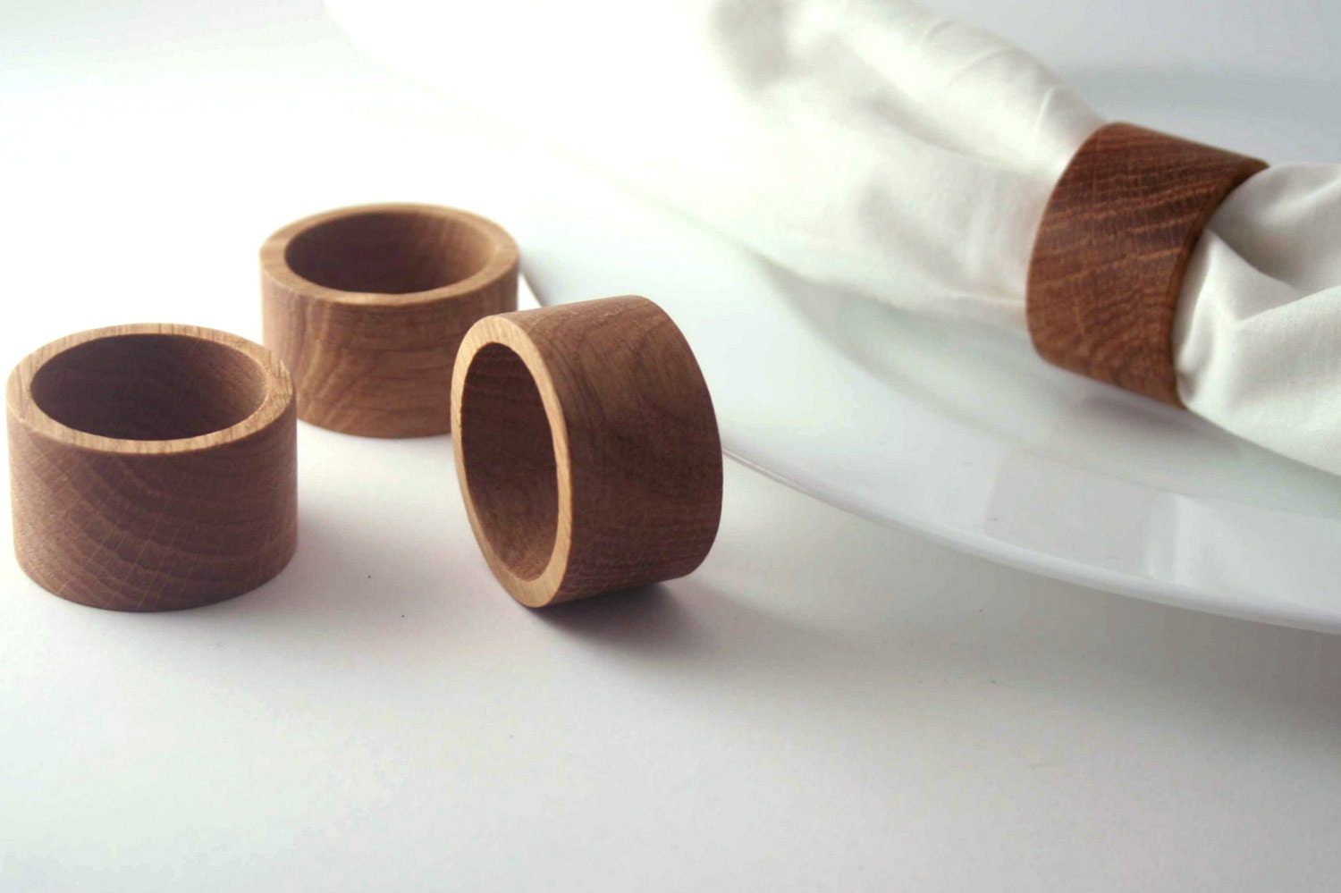 Wooden Napkin Rings 4