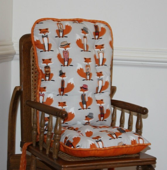 Download Fox & Houndstooth High Chair Cushions High Chair Pads High