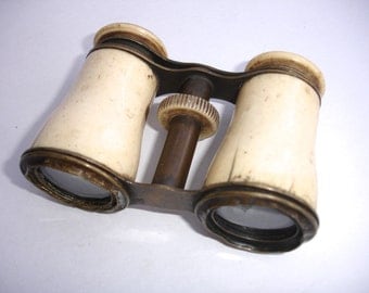 1800s Vintage Opera Glasses Vintage Pocket Binoculars Vintage Mini Binoculars Vintage Theater Glasses
