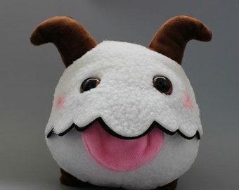 Poro League of Legends LoL Plush Toy Plushie Large Soft Stuffed Pillow Doll Game Figure