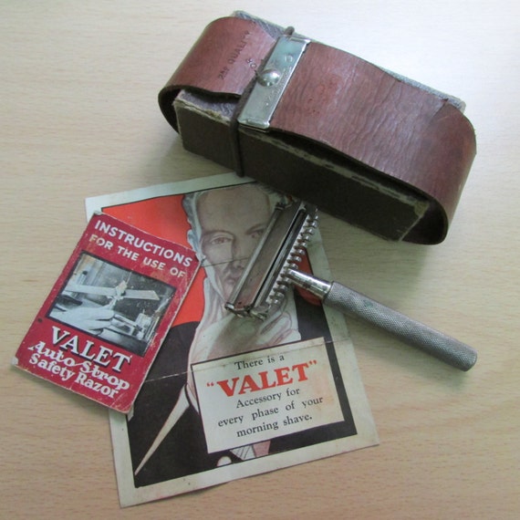 circa 1930s Valet Auto Strop safety razor