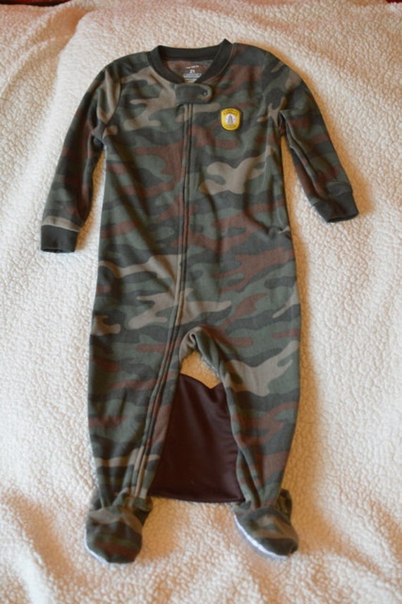 18 Month Fleece Not So Great Escape Toddler Fleece Footie Sleeper Pajamas help prevent child from climbing out of crib.