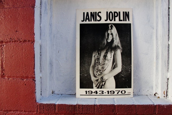 Janis Joplin Nude Poster 55
