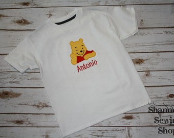 Winnie the Pooh Shirt, Pooh Bear Shirt, Winnie the Pooh Birthday
