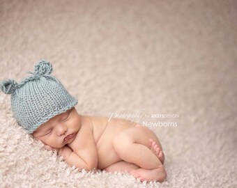 Newborn Photo Prop Boy. Newborn Hat Boy. Newborn Animal Hat. Newborn Boy Hat Photo Prop. Newborn Props Boy. Knit Newborn Hat.