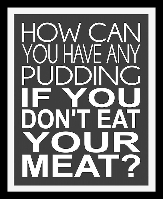 Pink Floyd Typography print How Can You Have Any by PixiePaperSTL