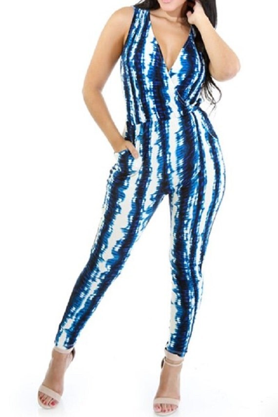 Tie Dye Jumpsuit by BlueThorne on Etsy