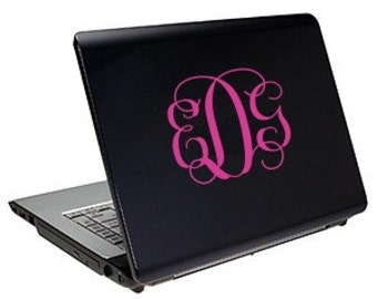 Monogram Sticker for Laptops/iPads