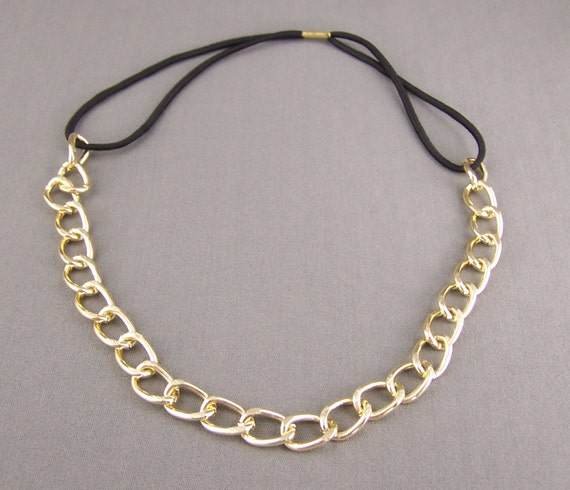 chain link headband