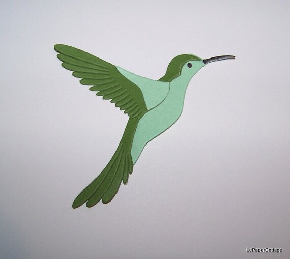 hummingbird die cut hummingbird die cut