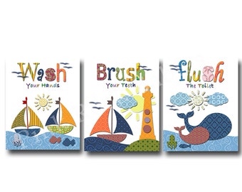 Kids Bathroom Wall Decor kids bathroom art fish print abstract art boy bathroom decor Kids Bathroom Wall Decor kids bathroom art fish print abstract art boy bathroom decor