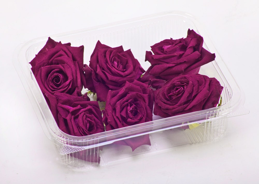 fragrant freeze dried rose heads. 6 in a box.