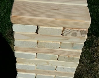 Giant Jenga--Giant Jenga Like game (Giant Tumblerz) The best here!!!