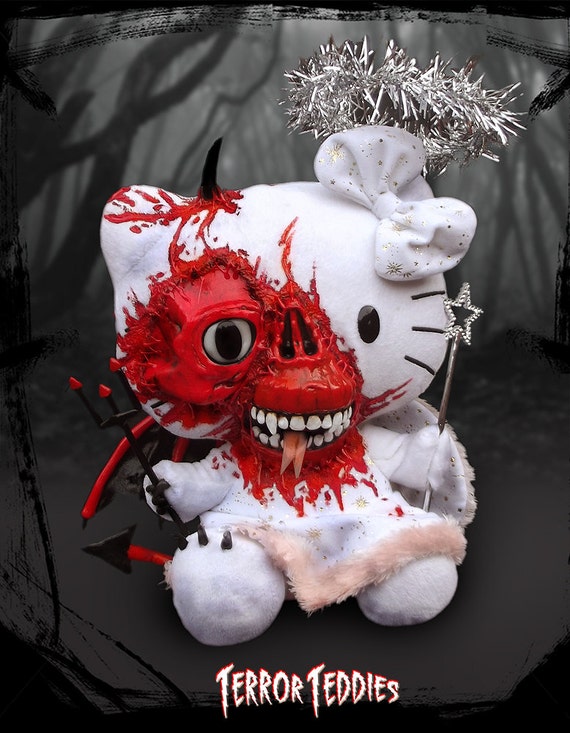 teddy demon plush