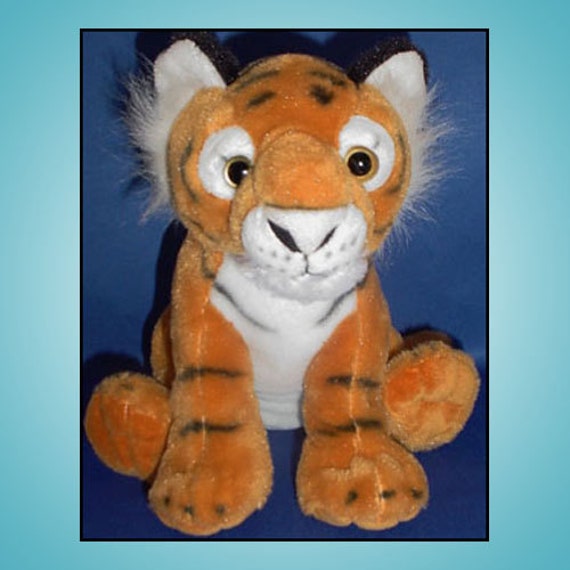 stuffed tiger cub