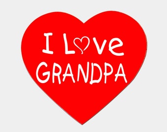 Love grandpa shirt | Etsy