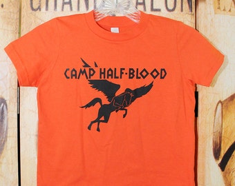 Camp Half-Blood Shirt. YOUTH American Apparel size 6, 8, 10, or 12.