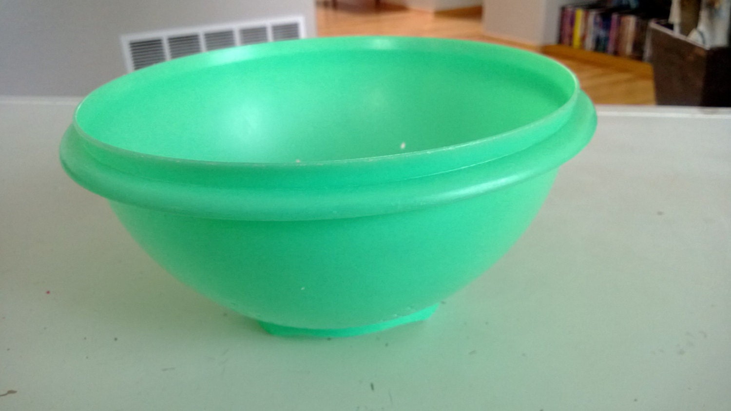 Vintage Green Jadeite Tupperware Colander Free Shipping