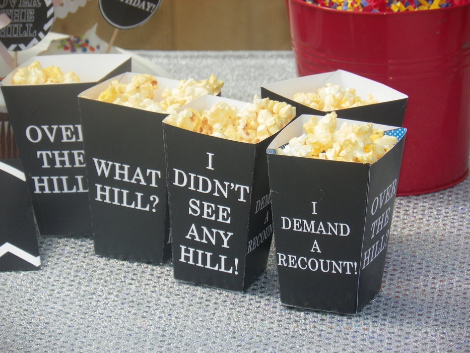 Printable Over the Hill Party Over the Hill Birthday Over