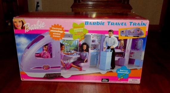 barbie doll train